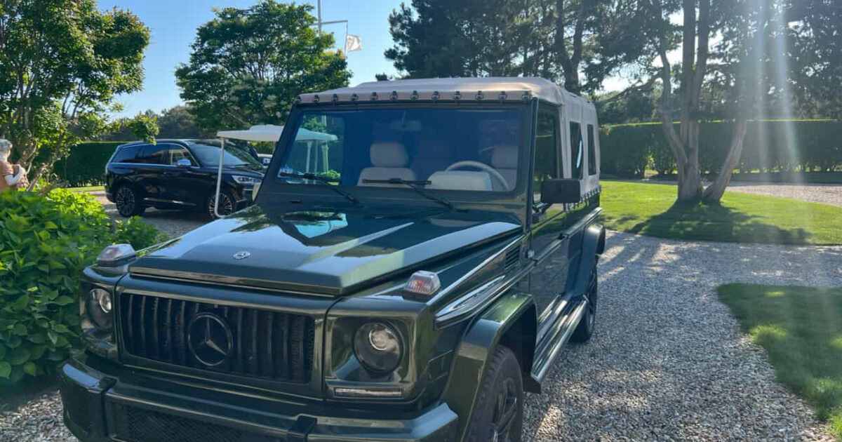 Caso hilário de identidade trocada em Nantucket: Um G-Wagon que deu errado