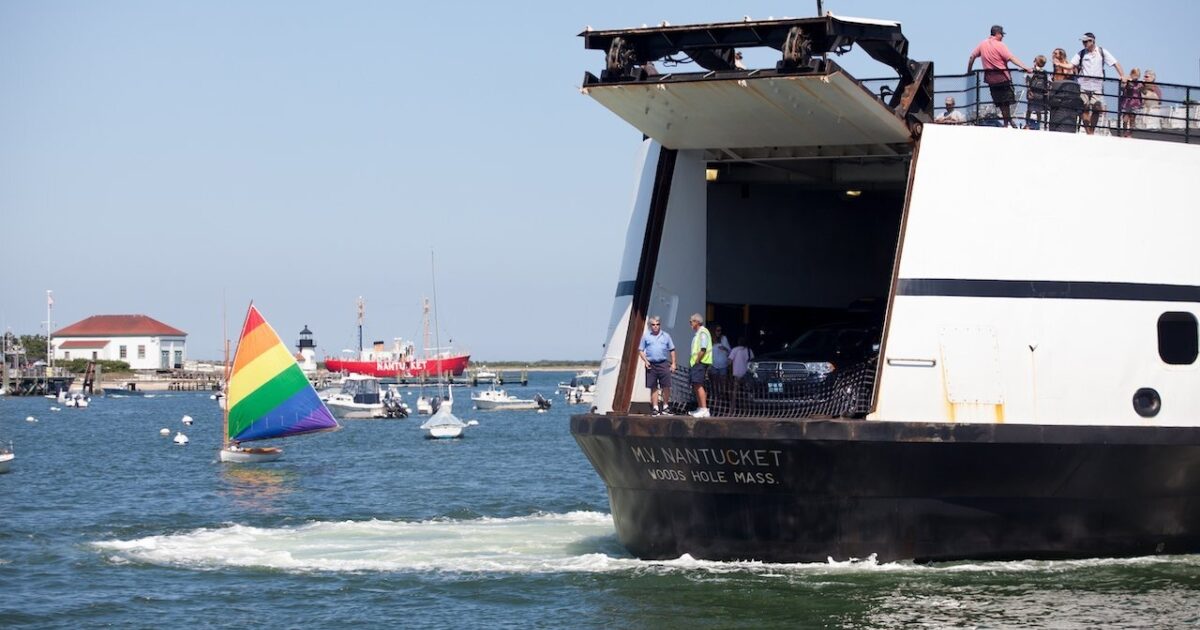 Nantucket Current "Feeding Frenzy" As Steamship Opens Summer Boat…