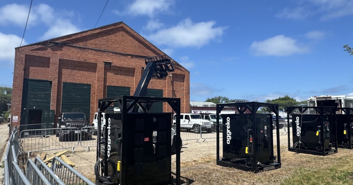 Nantucket Current | National Grid Delivers Extra Generators To…