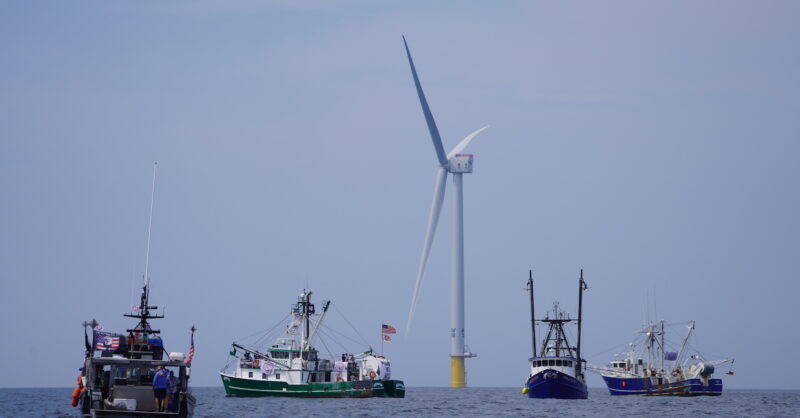 Nantucket Current | At Sea And On Land, Protests Against Vineyard Wind