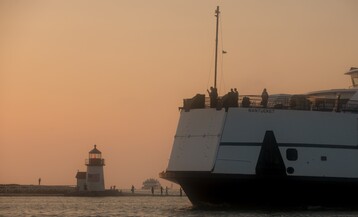 Ferries in Fog GH