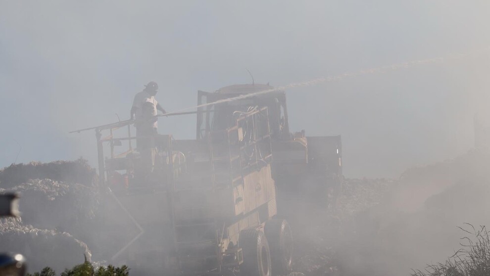 Nantucket Current Firefighters, Landfill Staff Battle Dump Fire