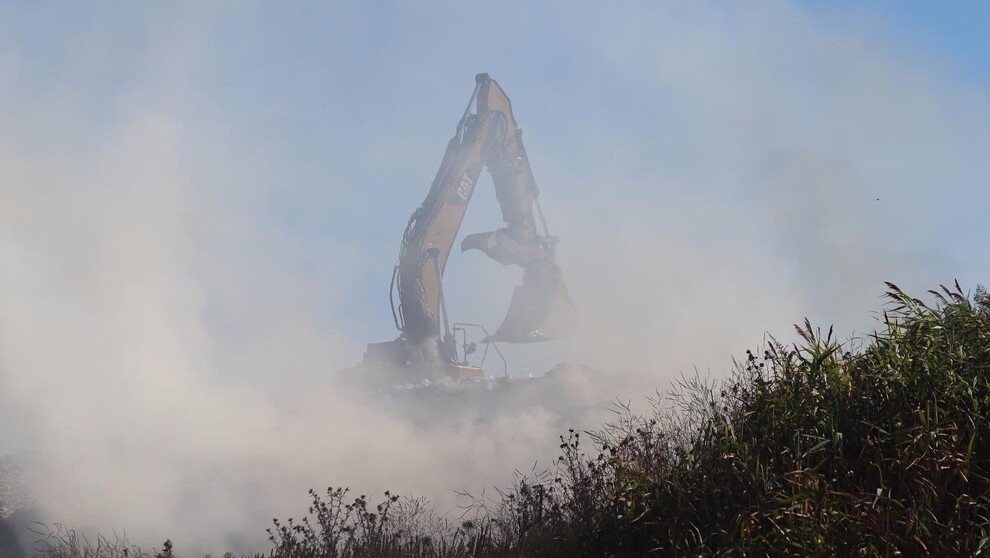 Nantucket Current Firefighters, Landfill Staff Battle Dump Fire