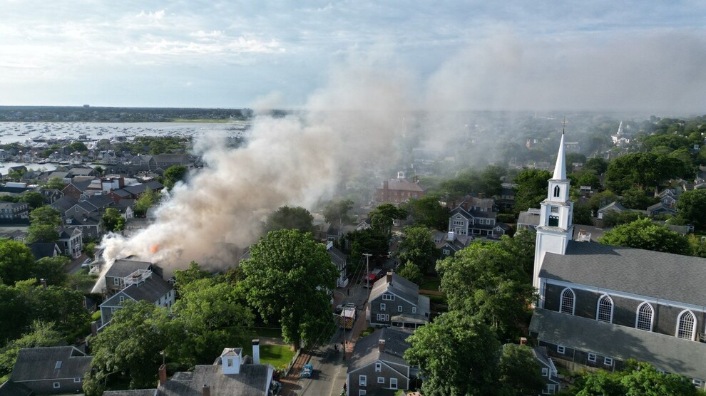 Nantucket Current Photo Gallery Veranda House Fire