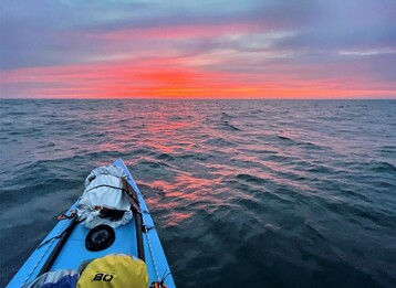 Thumbnail Sunrise 25 Miles E Block Island RI 7 25 21