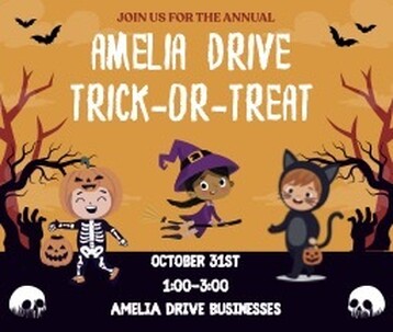 Amelia Drive Trick or treat