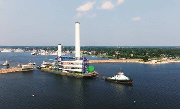 Vineyard Wind courtesy photo New Bedford Hurricane Barrier