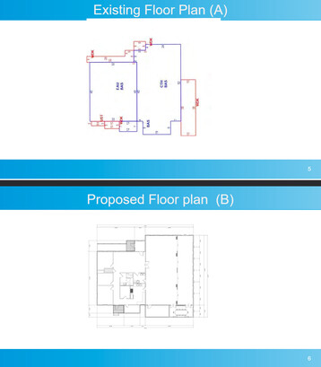 Existing Vs Proposed Floorplan