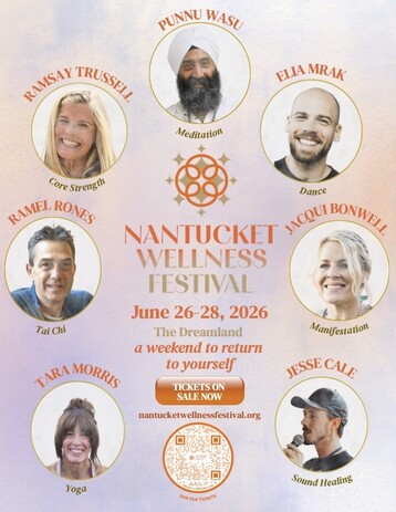 Nantucket Wellness Festival Speakers First Wave POSTER