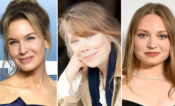 Renee Zellweger Sissy Spackek and Mia Threapleton