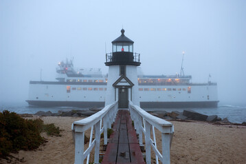 Steamship passing Brany Point KN