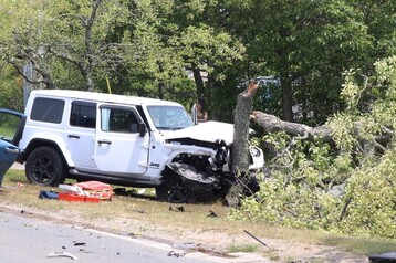 June 11, 2023 Car Crash Fairground Road/Parker Lane